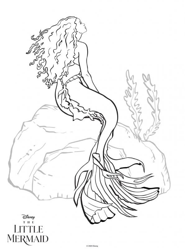 kids-n-fun-coloring-page-little-mermaid-2023-little-mermaid-ariel